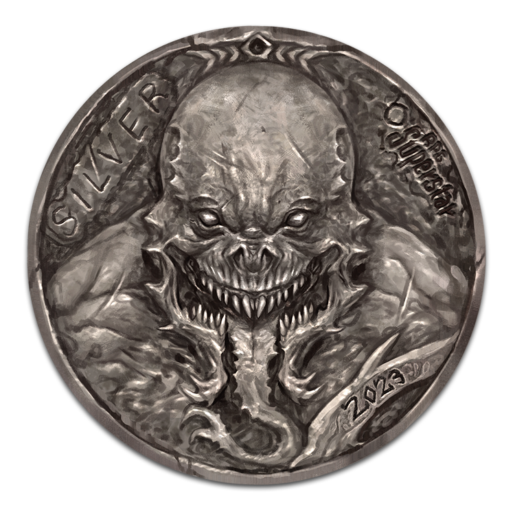 Silver Prize medal